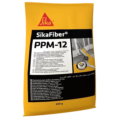 SikaFiber PPM-12 microfibre din polipropilenă pentru beton și mortare