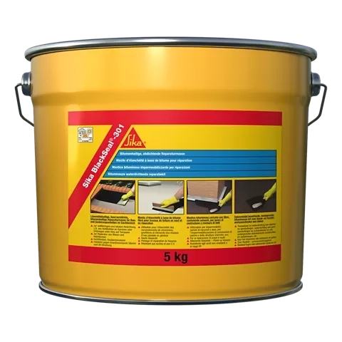 Hidroizolare Sika BlackSeal-301 mastic bituminos