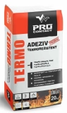 Adeziv termorezistent, pentru plăci ceramice şi portelanate, piatră naturală si artificială pentru interior si exterior PROCONTACT TERMO 17 kg