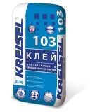 Морозостойкий клей для плитки Kreisel 103, 25кг