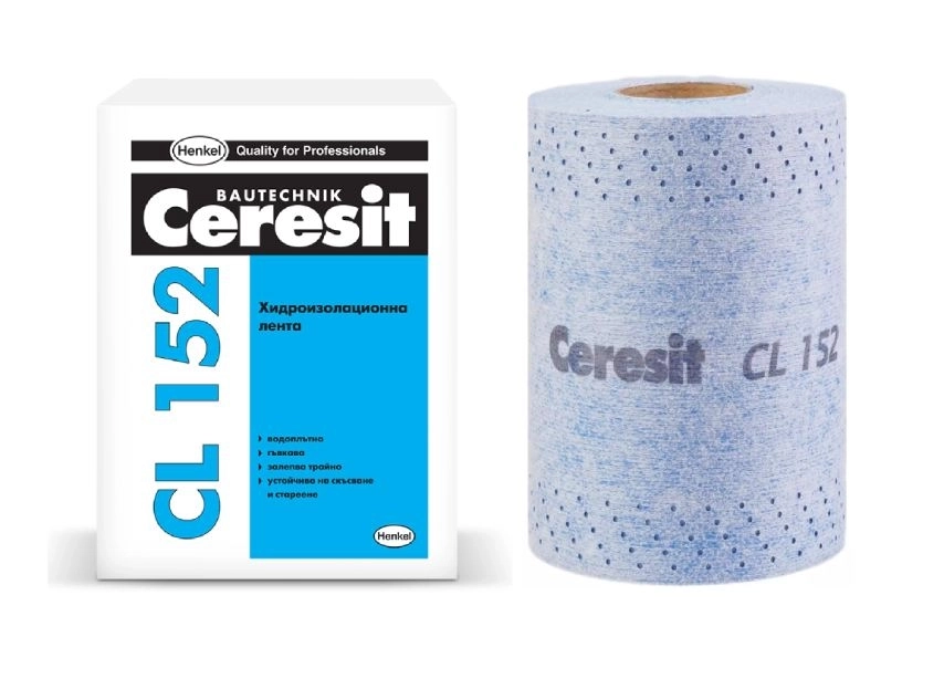 Герметизирующая лента Ceresit CL 152, 120мм x 50м