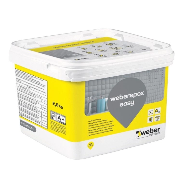 Эпоксидная затирка для швов Weber weberepox easy, 2.5кг