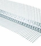 Cornier aluminiu perforat cu plasa 21x21x3000mm
