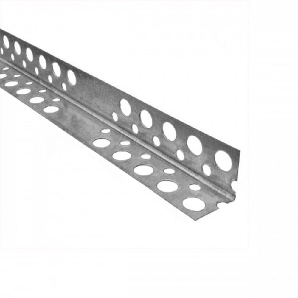 Cornier aluminiu perforat METPOL 23x23x3000mm