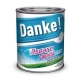 Эмаль DANKE! быстрое высыхание, белая, 2,5л
