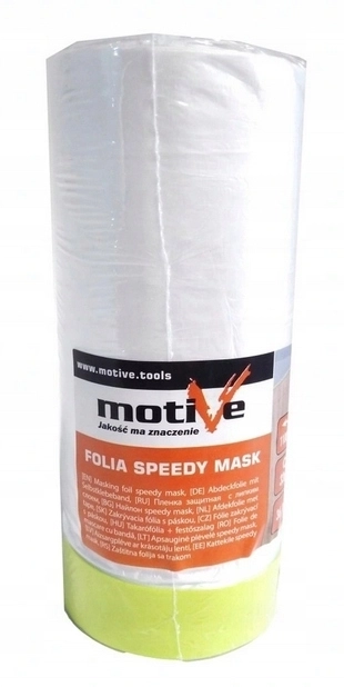 Пленка с бумажным скотчем Easy Cover Motive Speedy Mask 1.4м x 20м