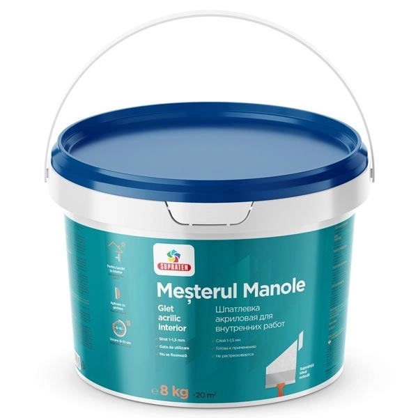 Шпатлевка Mesterul Manole 8кг