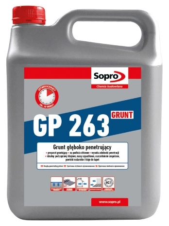 Грунтовка глубокого проникновения Sopro GP 263, 4кг