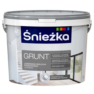 Grund Sniezka Grund, grund-vopsea alba, 5L