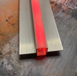 Profil din aluminiu de tip ascuns de separare 15mm LED, 3m