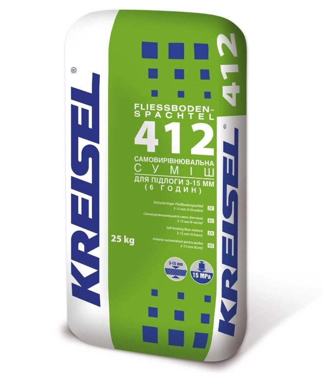 Sapa autonivelanta Kreisel 412 (3-15 mm), 25kg