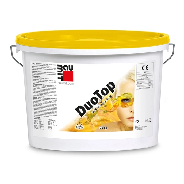 Декоративная штукатурка акриловая Baumit DuoTop R2 (короед), 25кг