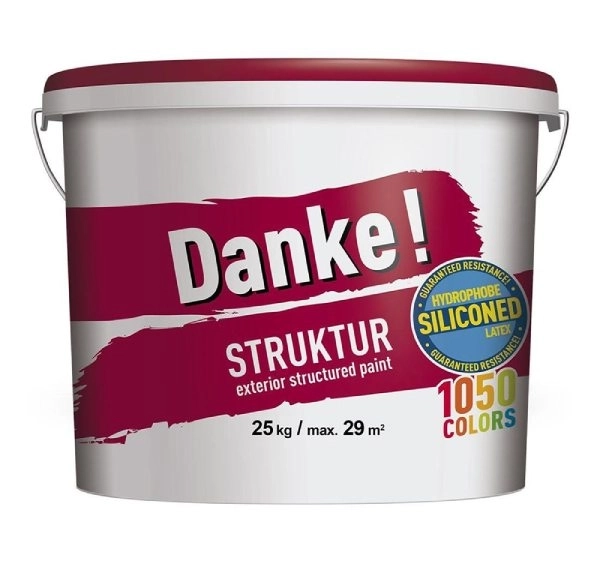 Tencuiala decorativa dura Danke! Struktur 25kg