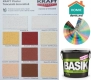 Декоративная силиконовая штукатурка KRAFT Basik R15 (короед), 25 кг