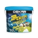 Декоративная силиконовая штукатурка Oskar 3Teck (короед), 25кг