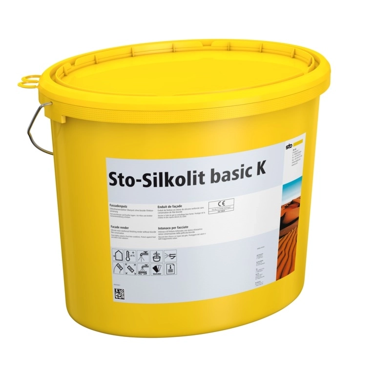 Tencuială decorativă siliconică Sto-Silkolit K 1.5 mm, 25kg