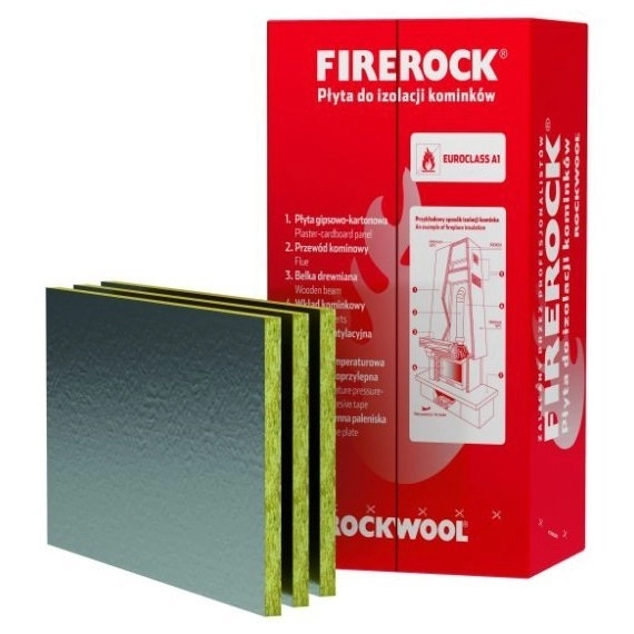 Vata minerala Firerock 100x60x2.5cm