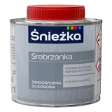 Vopsea de silicon termostabila (500°C) SREBRZANKA, 0.2l