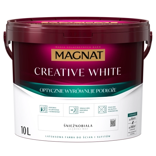 Латексная краска Magnat Creative White 10л