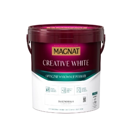 Vopsea latex Magnat Creative White 2.5L
