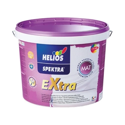 Vopsea lavabila Helios Spektra Extra B1 alba 15L