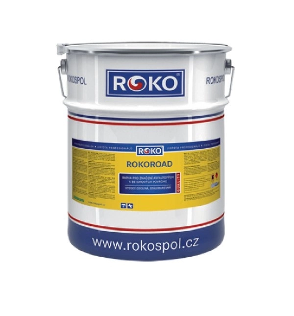 Vopsea pentru marcajuri rutiere Rokoroad RK 320 galbena, 10kg