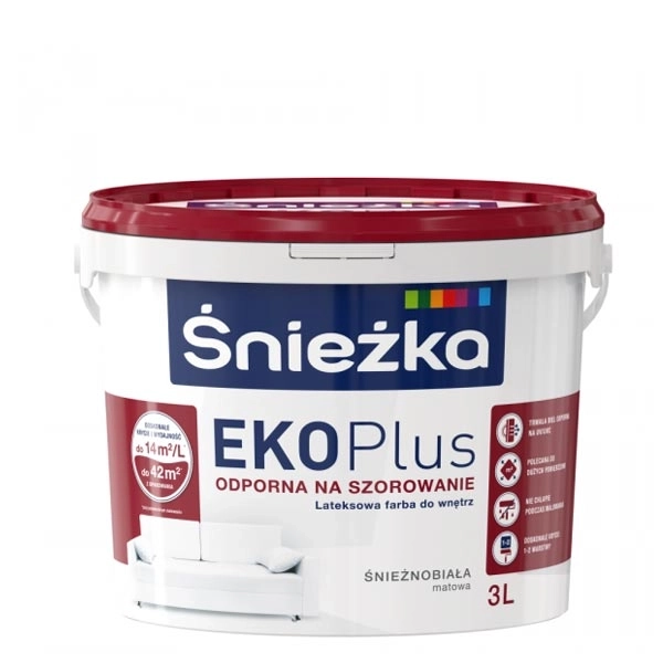 Vopsea Sniezka Eko Plus 3L